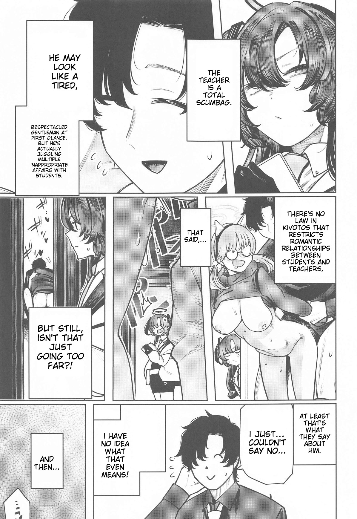 Sensei wa Kuzu de Aru. page 3 full