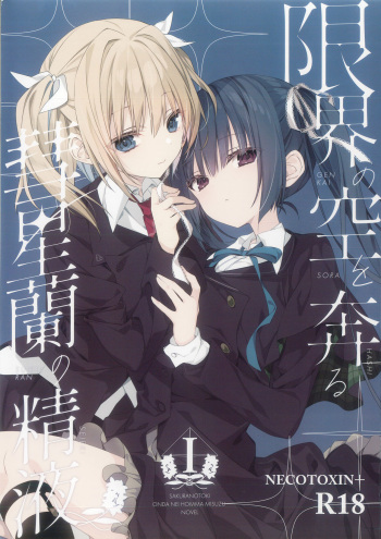 (C104) [NECOTOXIN (SCA-Ji, Inugami Kira)] Genkai no Sora wo Hashiru Suiseiran no Seieki (Sakurano Toki) cover
