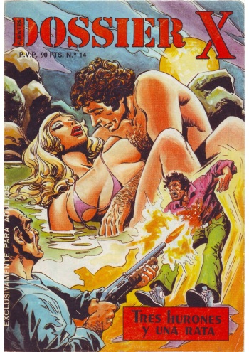 Dossier X #14 - Tres Hurones y Una Rata [Spanish] cover