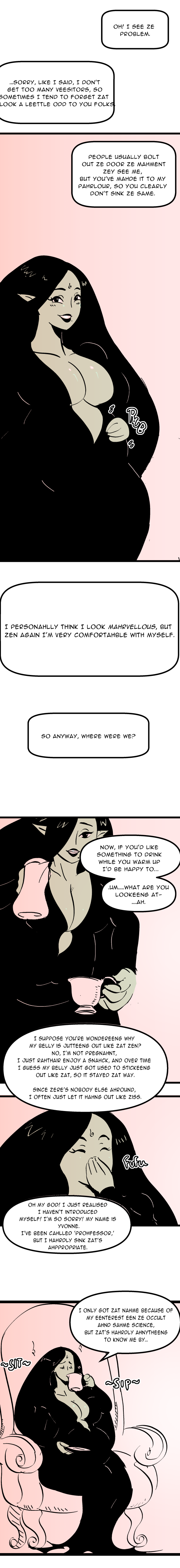 Leshawk's Glutton for punishment page 3 full