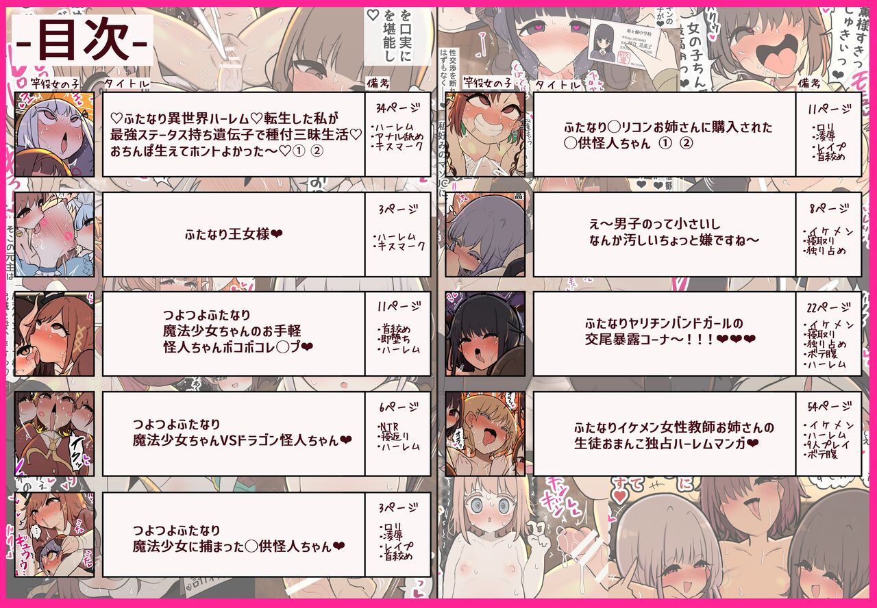 Atama no Warui Futanari Mangasyu 5 Honme page 3 full