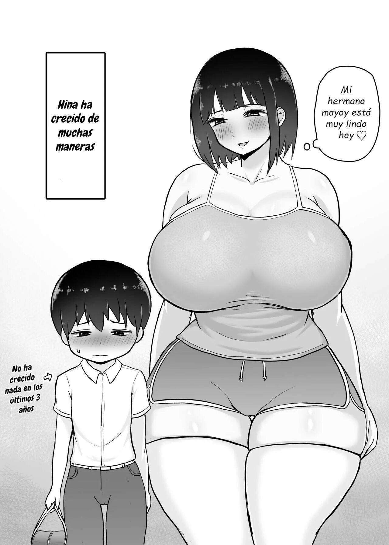 Ōkī Gimai ~ Hatsuiku ga yo Sugiru Sōjuku Gimai to Amaama Hna Mainichi ~ |  Haciendo Cosas Traviesas con mi Hermana Menor page 6 full