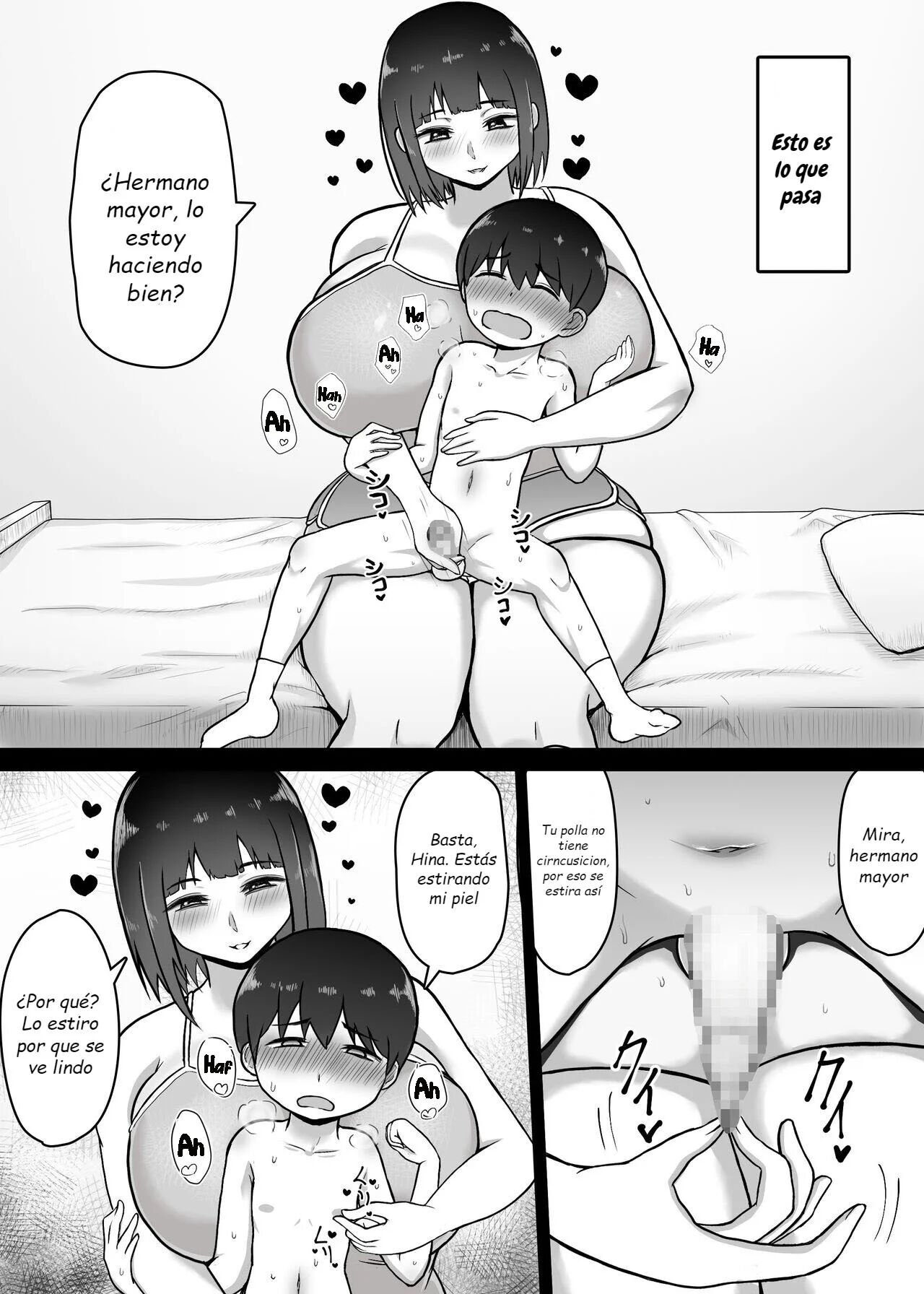 Ōkī Gimai ~ Hatsuiku ga yo Sugiru Sōjuku Gimai to Amaama Hna Mainichi ~ |  Haciendo Cosas Traviesas con mi Hermana Menor page 8 full