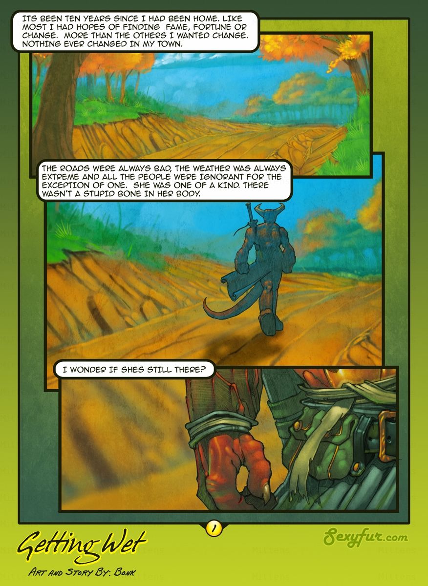 Getting Wet page 1 full