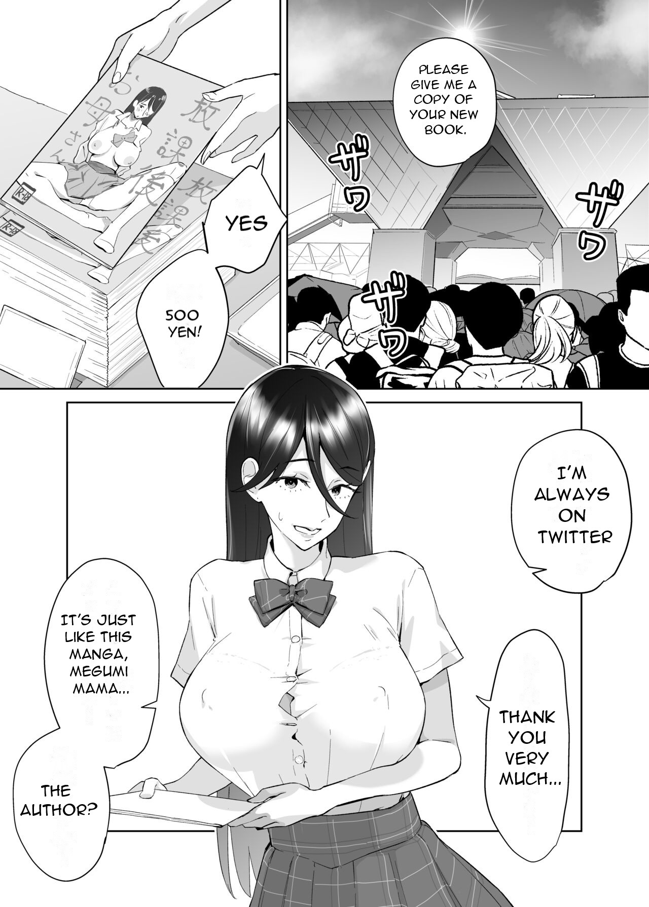 Kaa-san, tsukiatte 〜 ganbarukara tetsudatte 〜 Mother, please accompany me ~ I'll do my best, so please help me ~ page 3 full