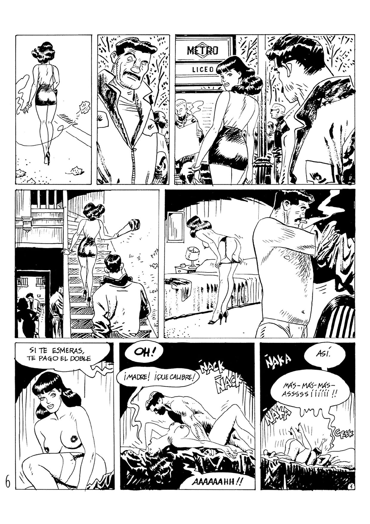 Grandes Autores: Jordi Bernet - Clara de Noche 1 page 8 full