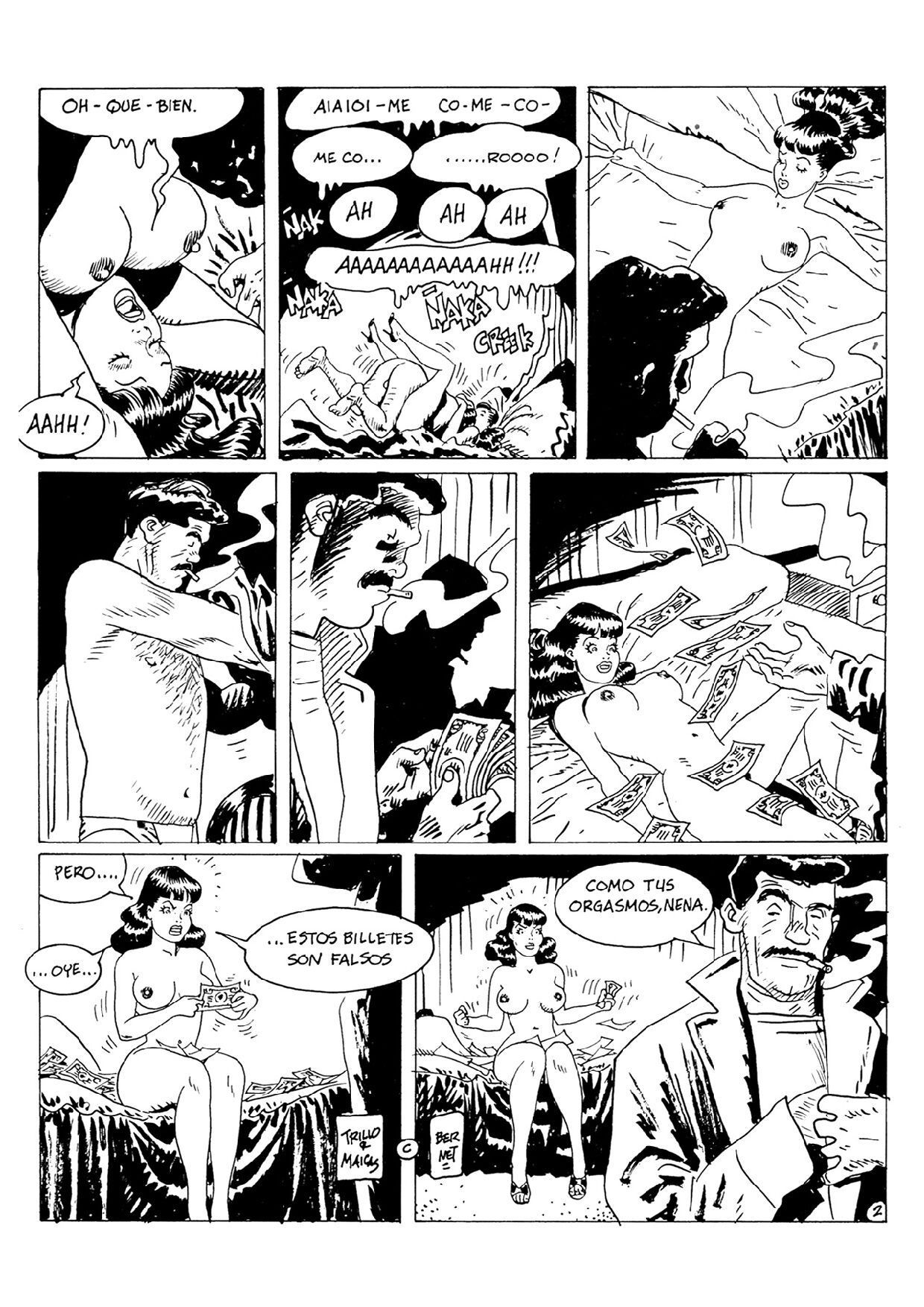 Grandes Autores: Jordi Bernet - Clara de Noche 1 page 9 full