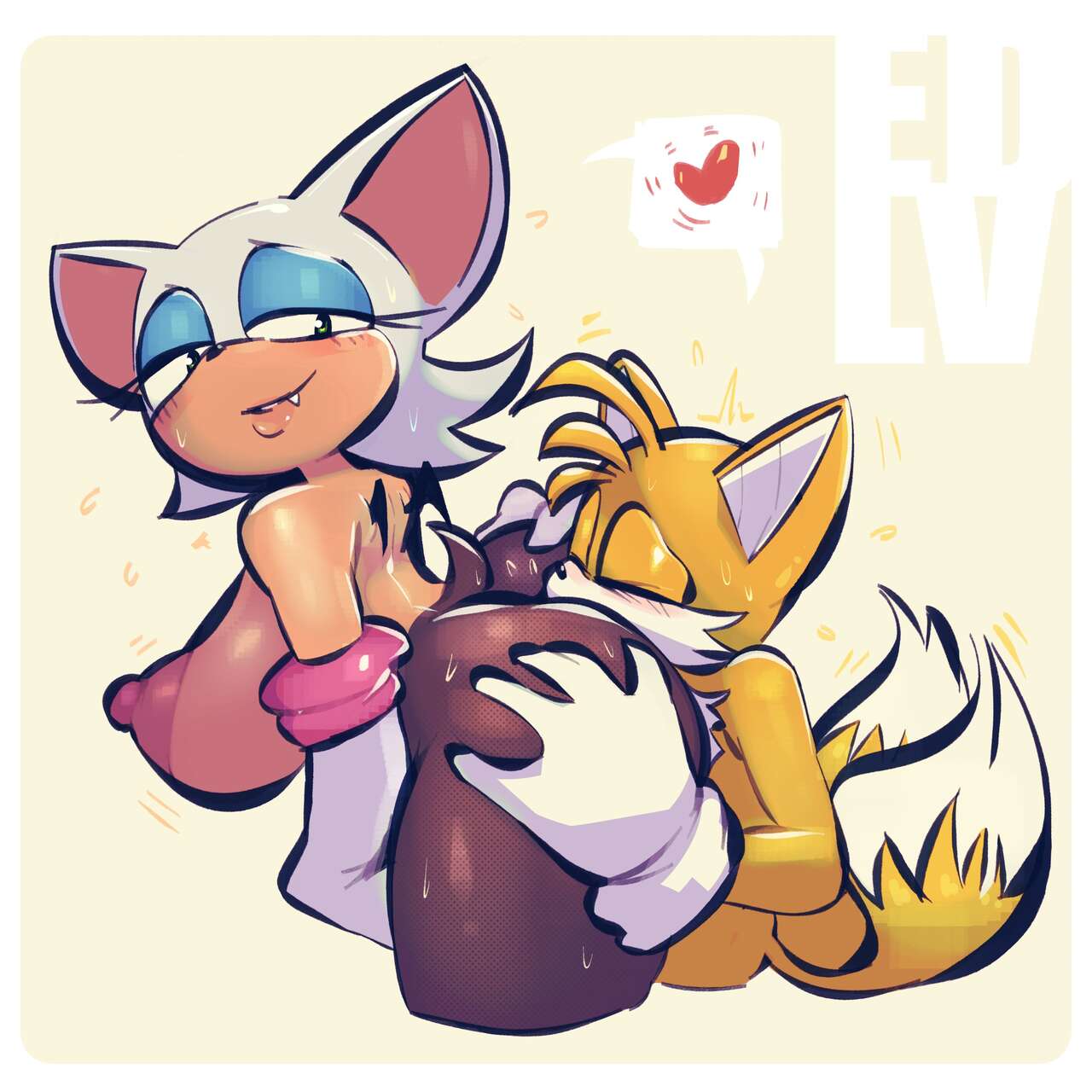Tails x Rouge page 1 full