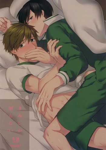 (Renai Jiyuugata! entry2) [SABASURU (Edamomo)] Kimi shika Shiranai | Only You Know (Free!)  [Spanish] [ Elcomerciante] cover