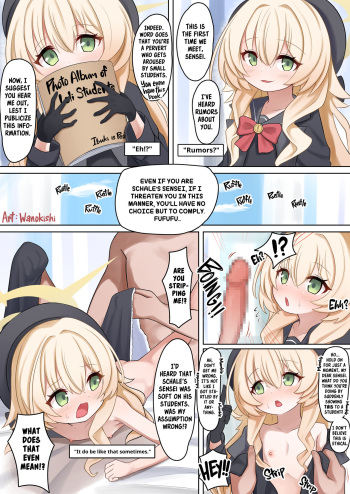 [TorikoTrick (Wanokishi)] Niyaniya Kyouju-tan Manga | A Short Manga About Professor Niyaniya (Niyaniya Kyouju to 44-nin no Sensei) (Blue Archive) [English] [Kirby] [Digital] cover