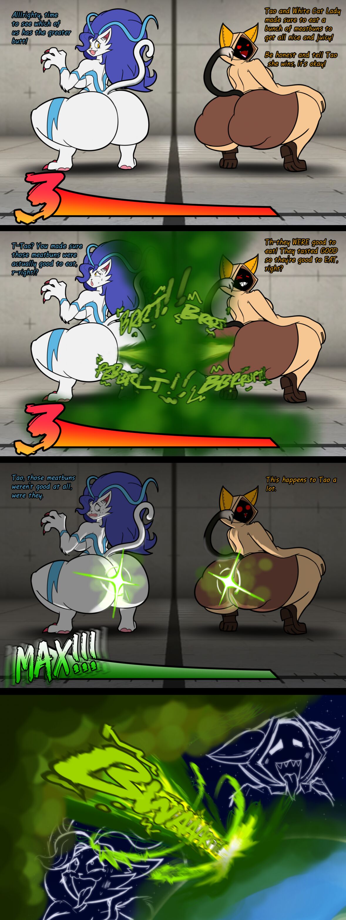Felicia and Taokaka's Hyper Combo Finish! page 5 full