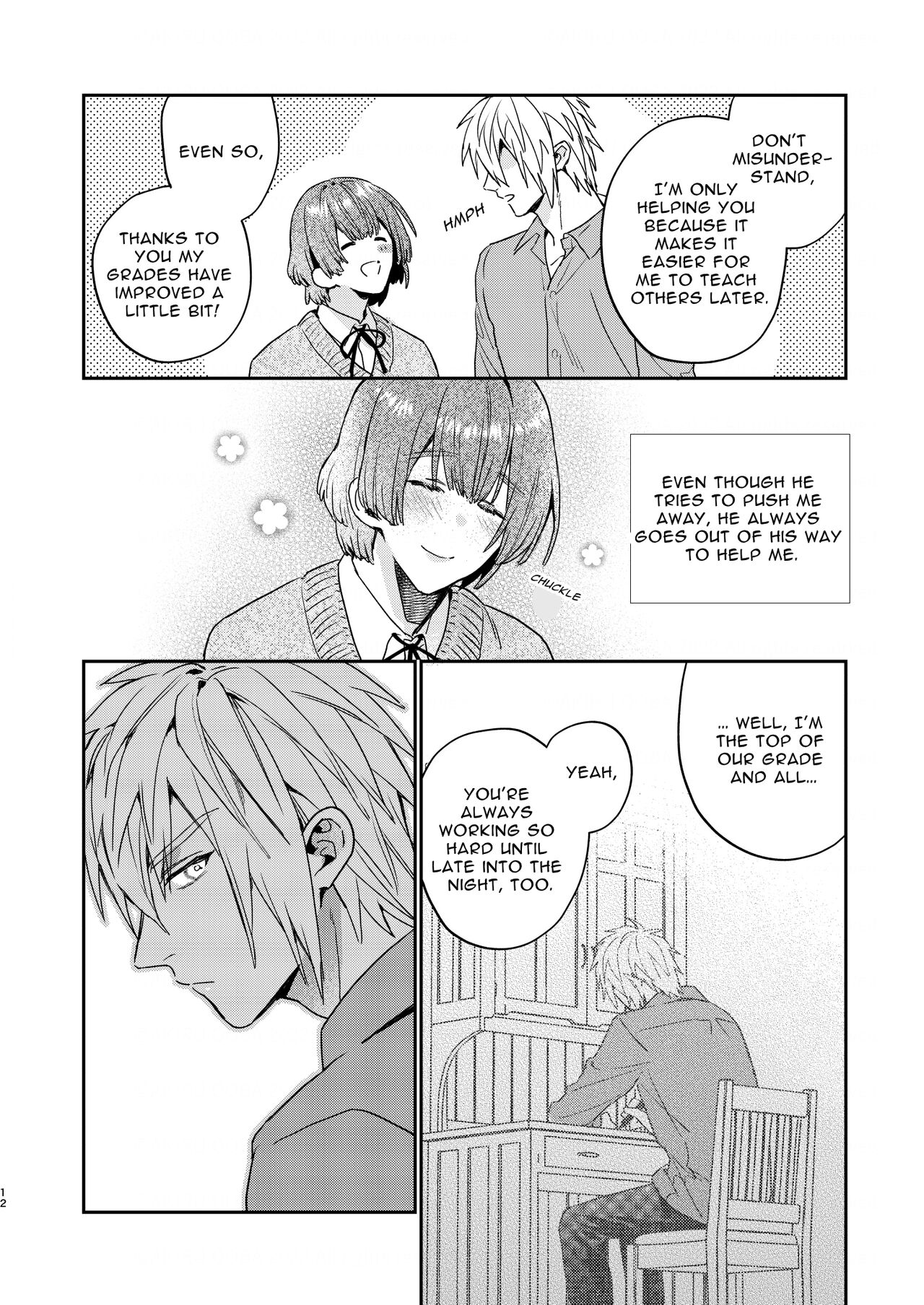 Tensei Mob wa BL-gee no Sekai de Hamerare Kouryakusaremashita!? | Sex with the Love Interest! But I'm an NPC! 1 page 12 full