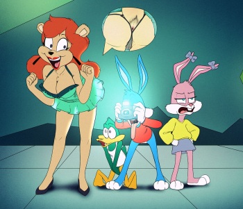 [Drockdraws] Julie Bruin (Tiny Toon Adventures) cover