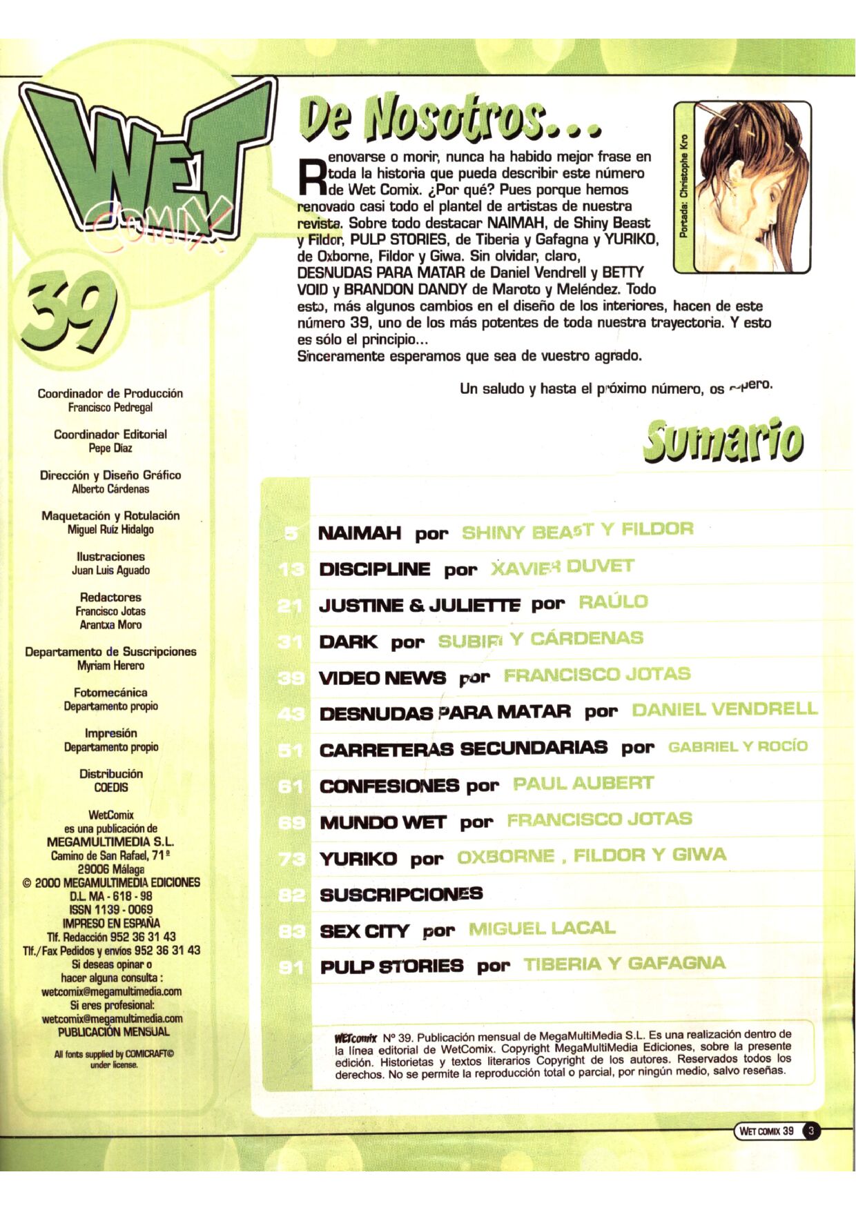 Wet Comix #39 page 3 full
