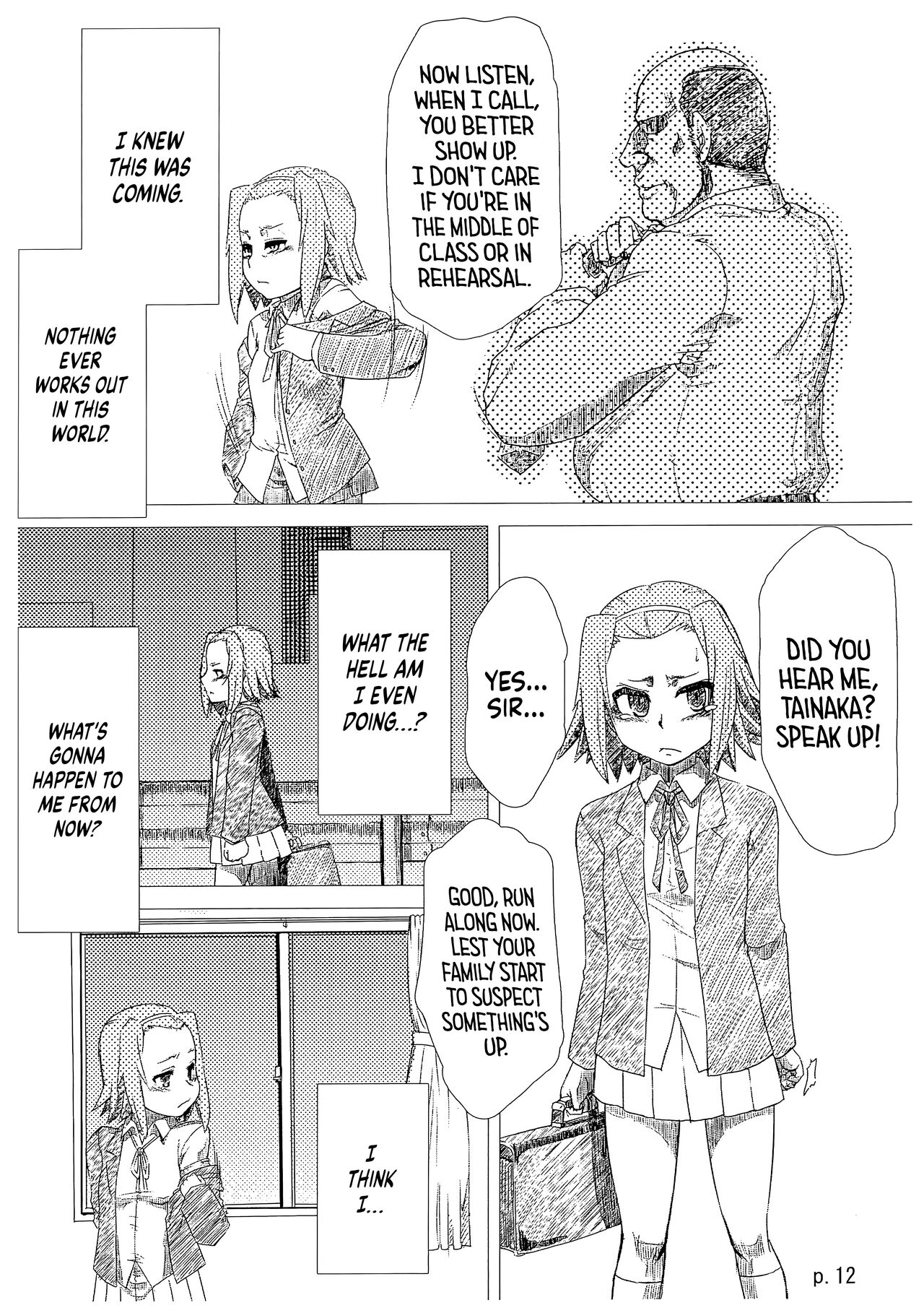 R.O.T 3 Ricchan ga! Ore no shiranai aida ni! Tsurai!  | R.O.T Ricchan in Pain! Only I Didn’t Know She Was Taken by an Old Man page 12 full