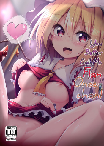 (C92) [Arutana (Chipa)] Flan Onee-chan tte Yobanakya Me | You Better Call me Flan Onee-chan! (Touhou Project)[English] [Black Grimoires] cover