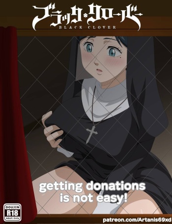 [Artanis69xd] Getting donations is not easy! (Black Clover) [Ongoing] cover