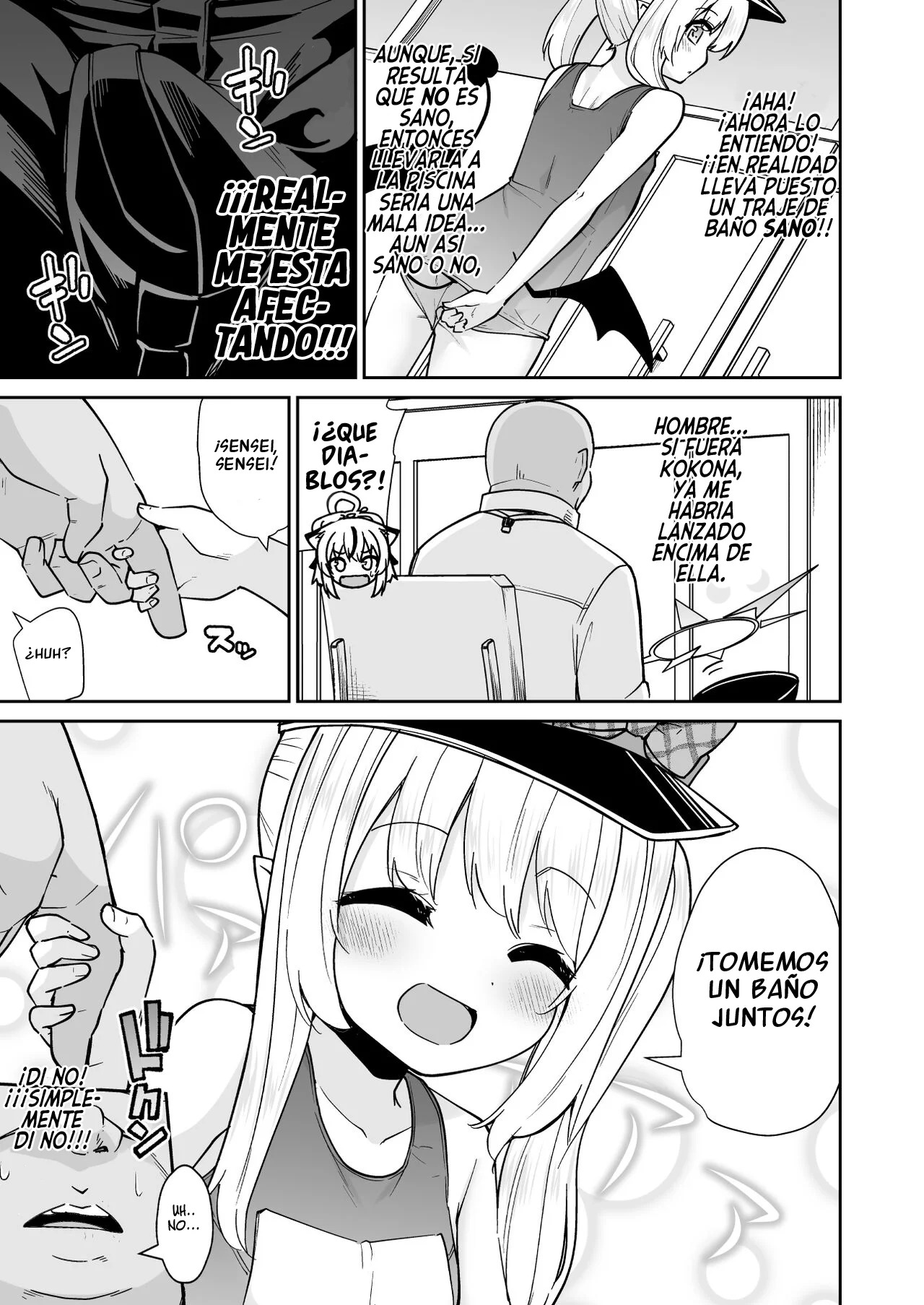 Sensee Ibuki to Wanwan Gokko Shiyo？| ¡Sensei! ¿Quieres Jugar a ser Perritos con Ibuki？ page 5 full
