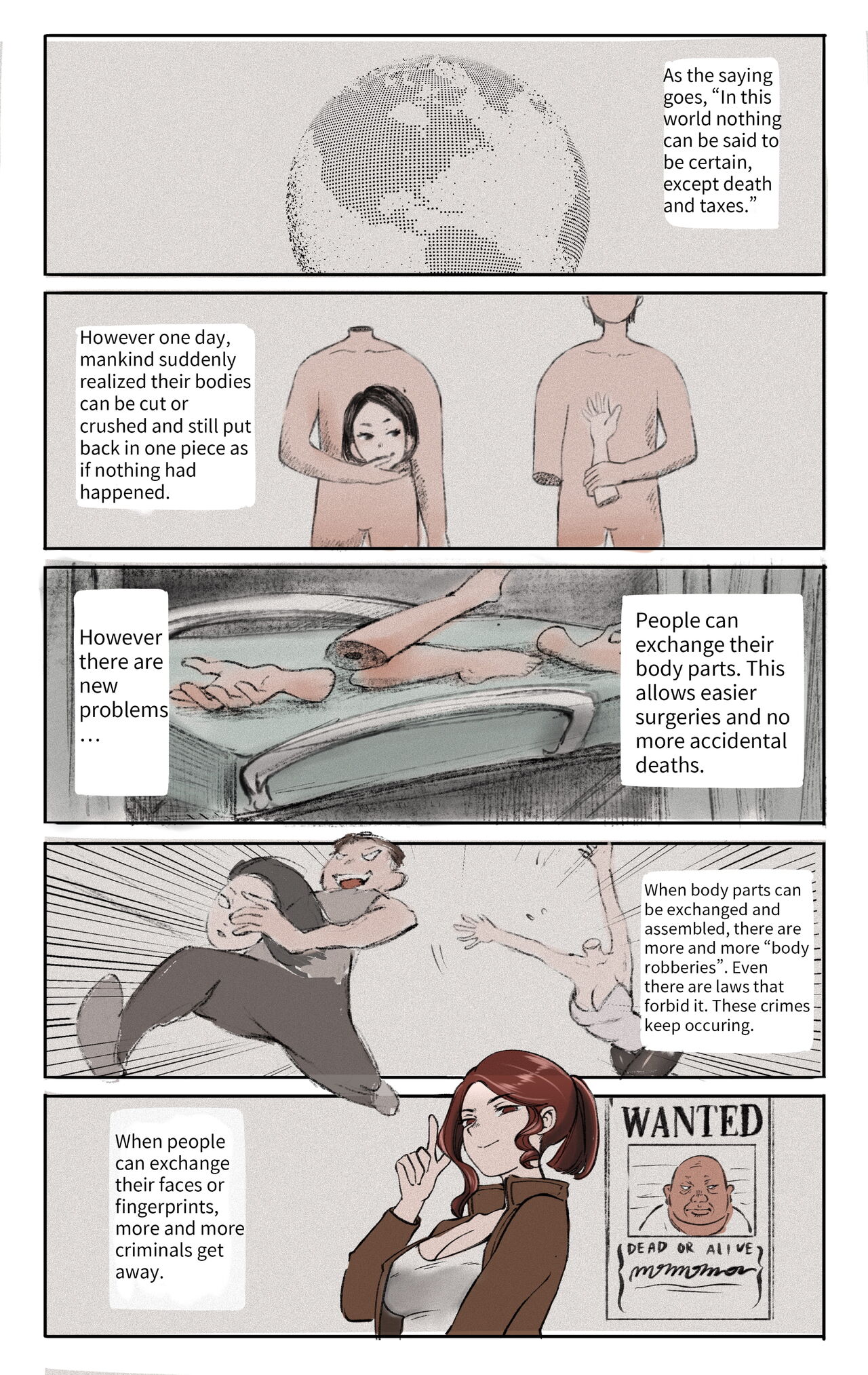 God’s Gift - Body Parts Auction page 1 full
