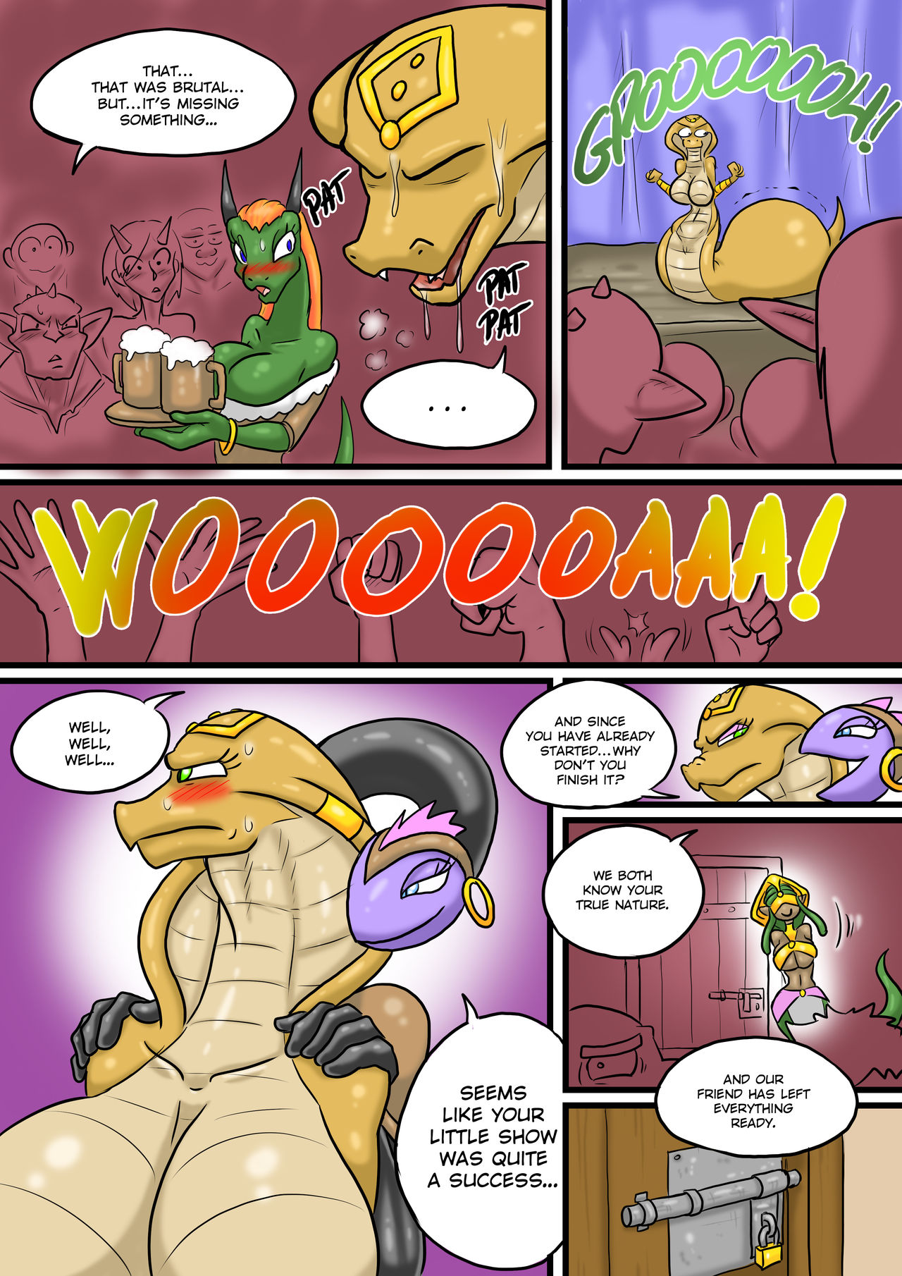 Voracious Quest Cobra Lamia page 12 full
