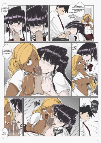 [Tyrone] Komi x Manbagi x Tadano (Komi-san wa Komyushou desu) [Spanish] [Hope] cover