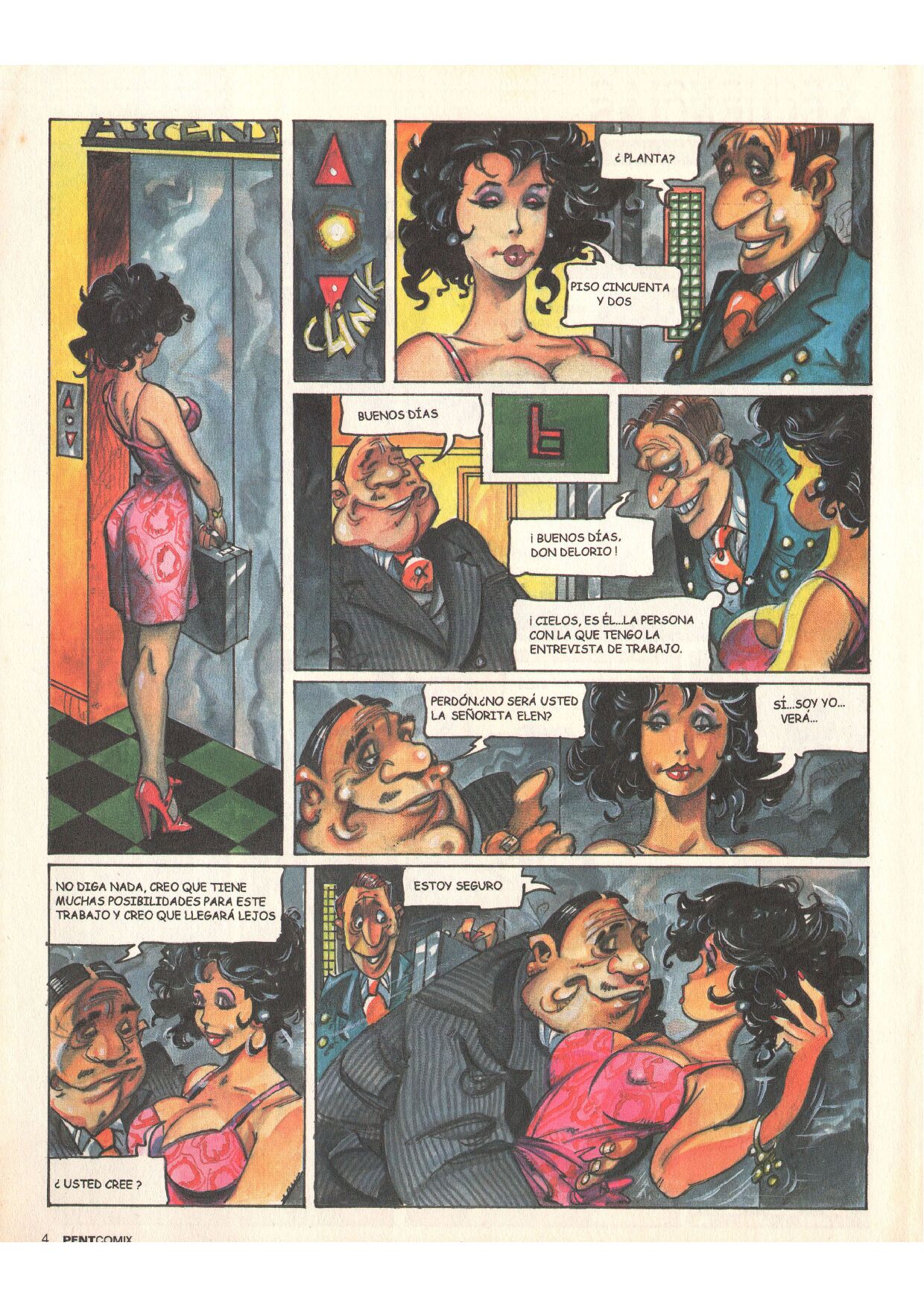 Penthouse Comix #60 page 4 full