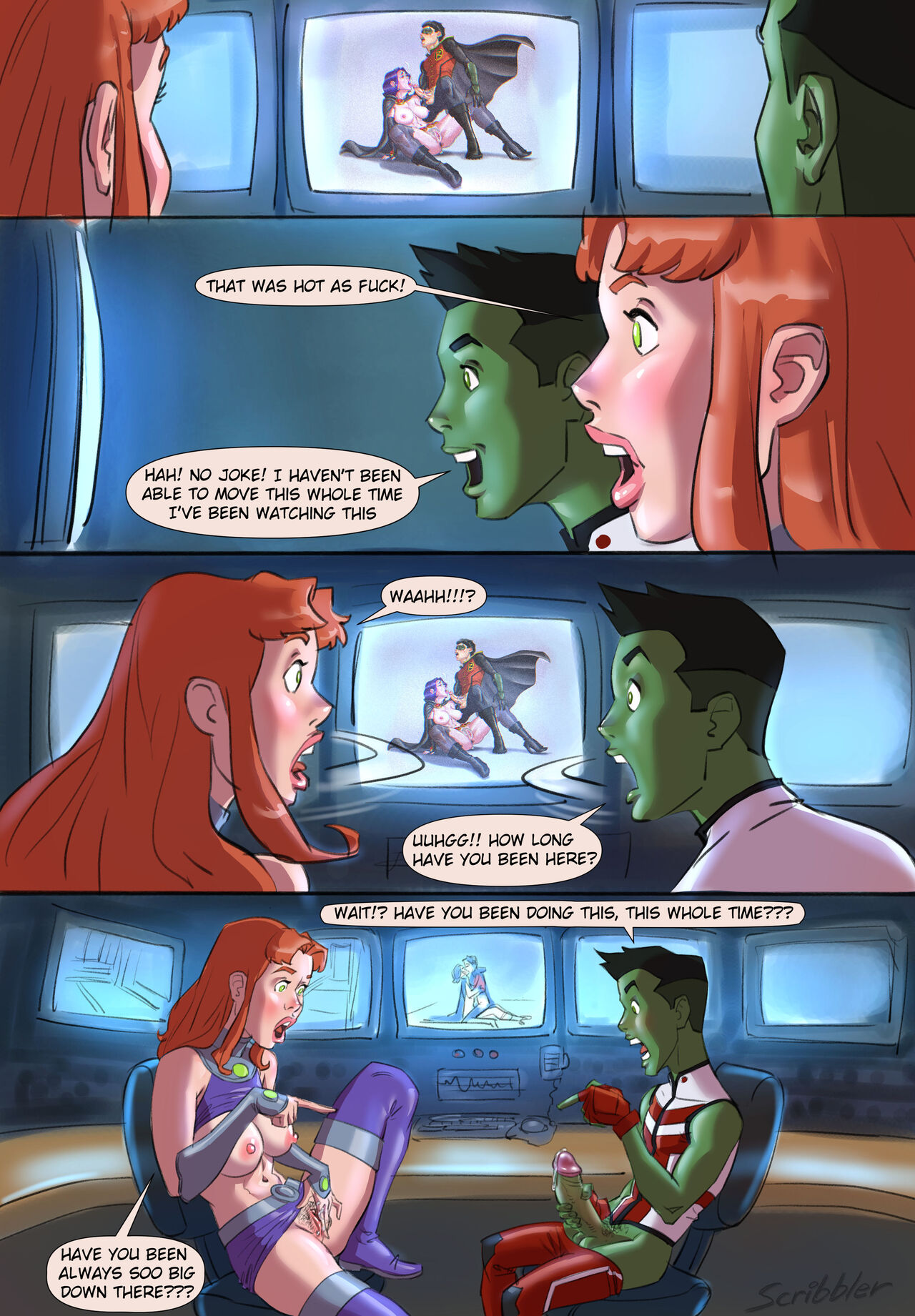 Teen Titans page 11 full