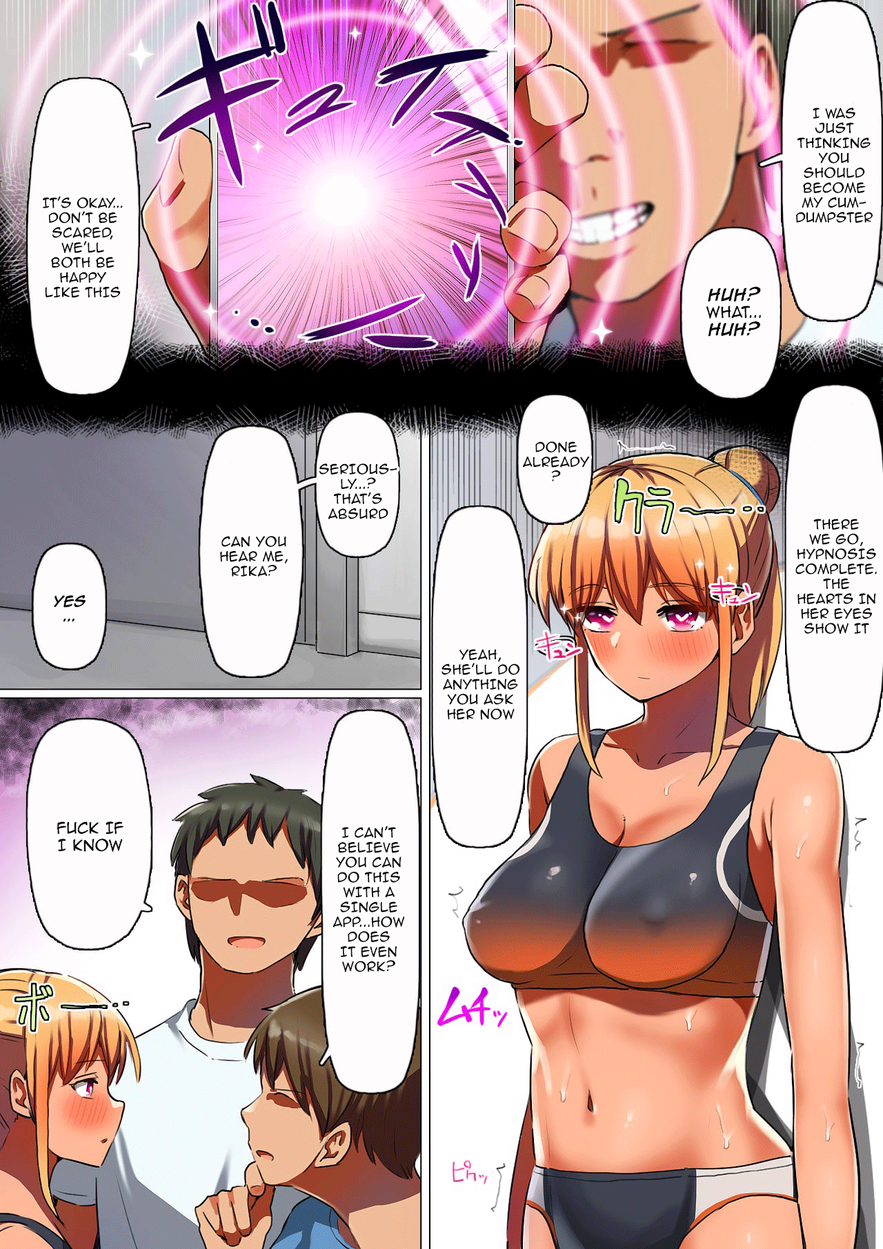 Sports-kei Kanojo, Nikubenki Health ni Ochiru. | A Sporty Girl Degenerates Into A Meat-Toilet Prostitute page 12 full