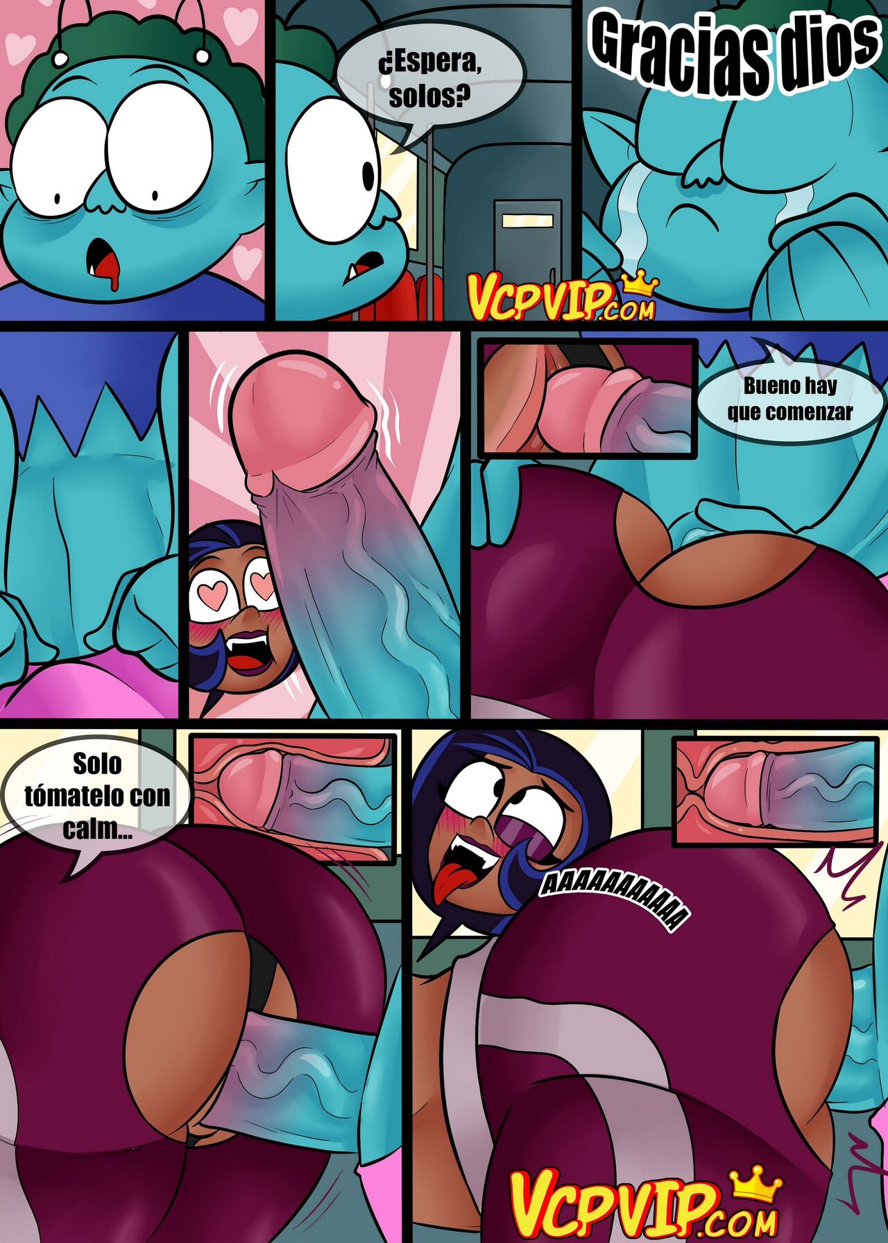 Ok Ko - Horny Subway   Complete page 6 full