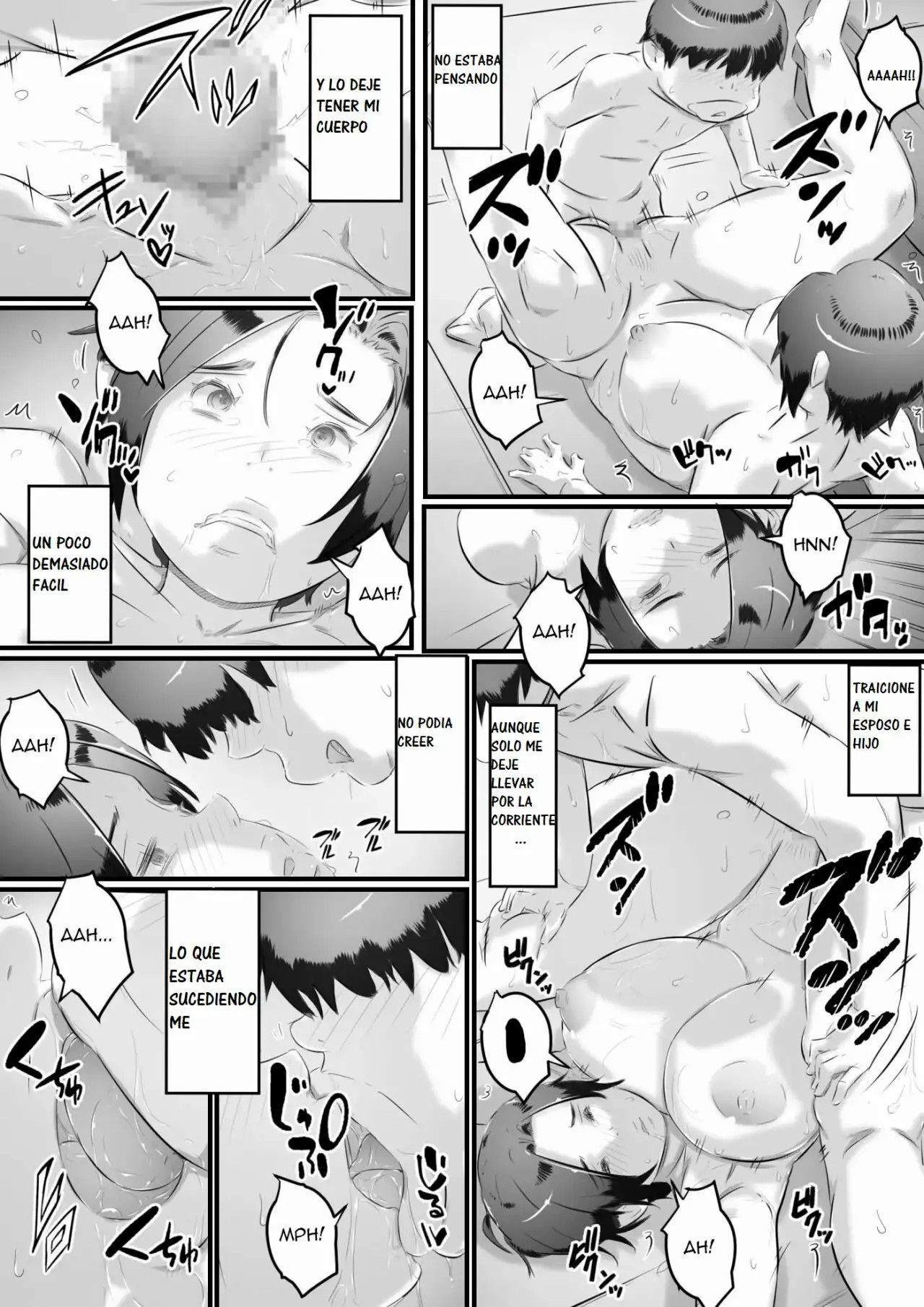 Ochiru Haha | Fallen Mother page 12 full