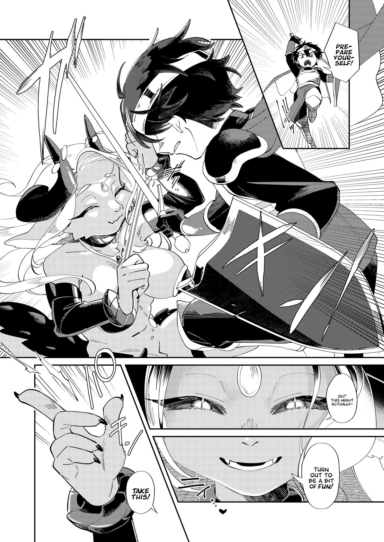 Muteki no Maou dakara Yuusha kara Chikara wo Suitotte Kainarasu | The Demon Queen Was Invincible So The Hero Got All His Power Sucked From Him & Ended Up As Her Pet! page 4 full