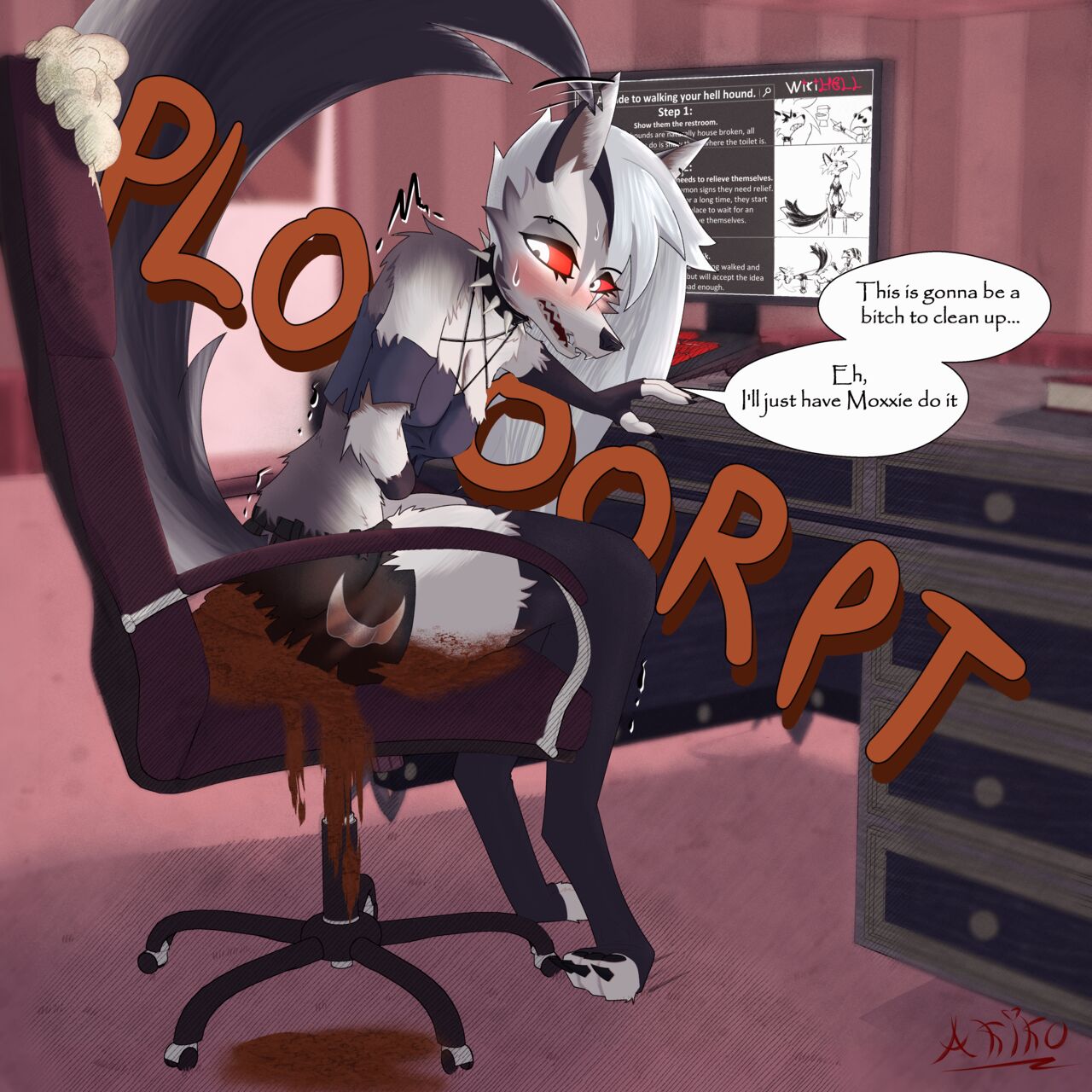 Loona Needs to be Walked page 7 full