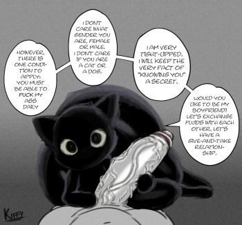 [Kiffy] Sindenekoninaru (I'll be a cat if I die) cover