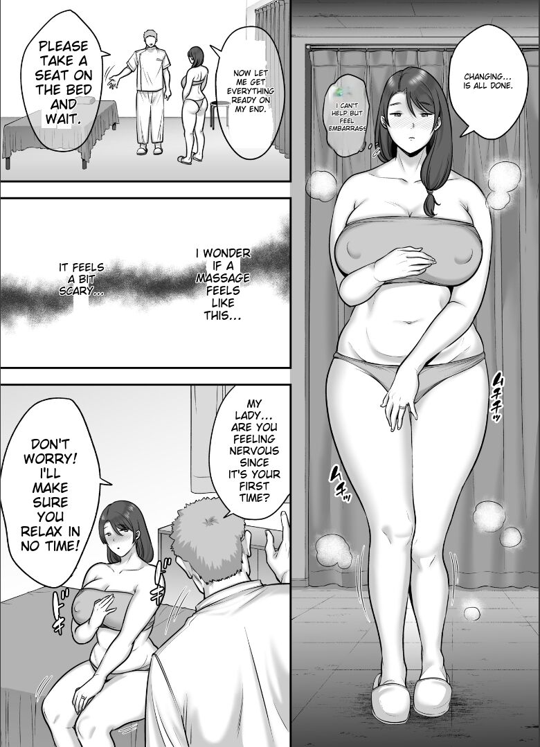 Less na Hitozuma ga Akutoku Massage ni Hamaru Riyuu | Reasin Why A Married Women With a Slim Figure Falls For a Wicked Masseur page 9 full