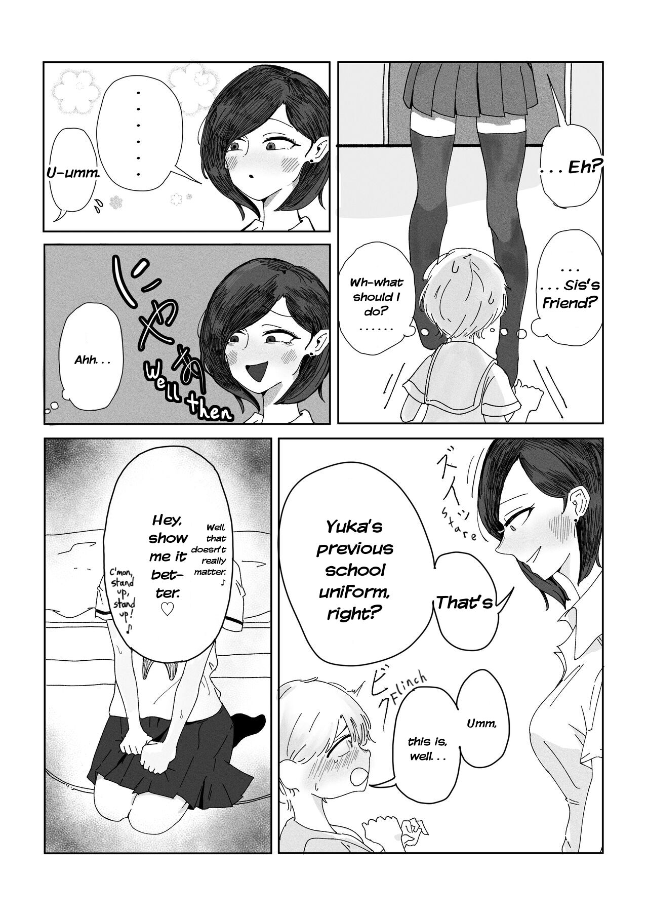 My sister’s friend found out that I was cross-dressing. page 4 full