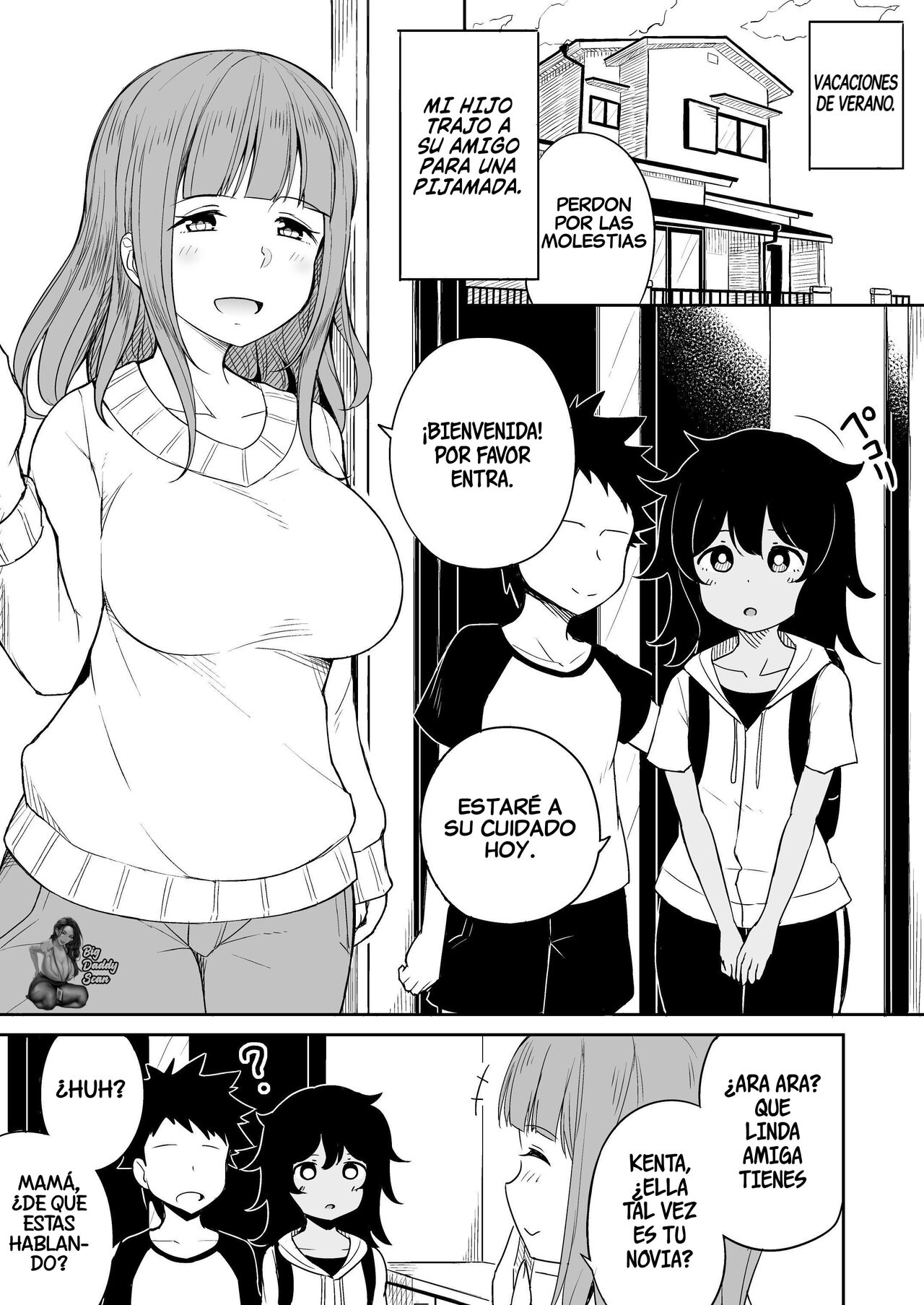 Musuko no Otomodachi to SeFri ni Narimashita |  Me Hice Amiga Sexual Del Amigo De Mi Hijo page 2 full
