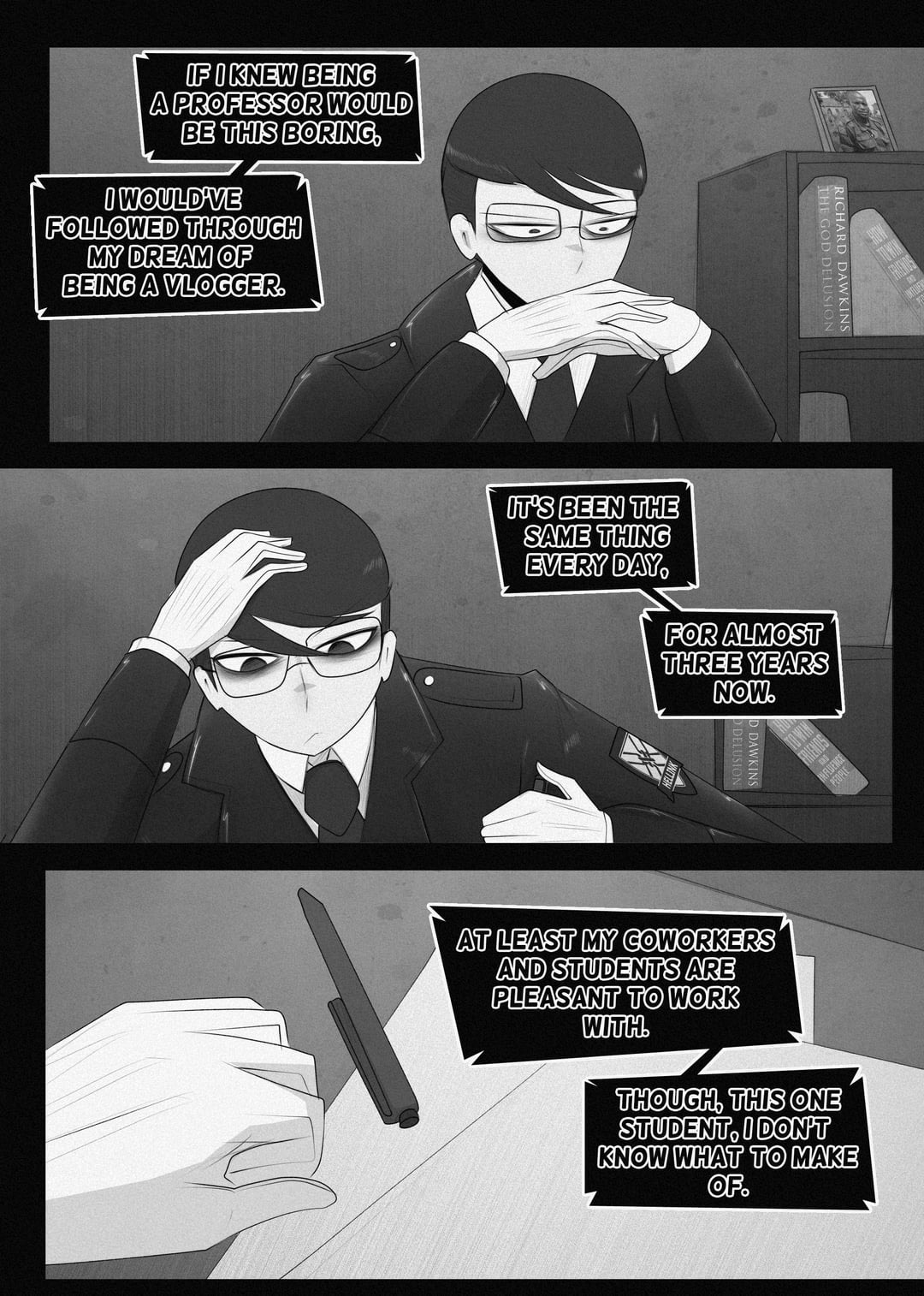 Star student underestimates how sadistic her professor could be page 1 full