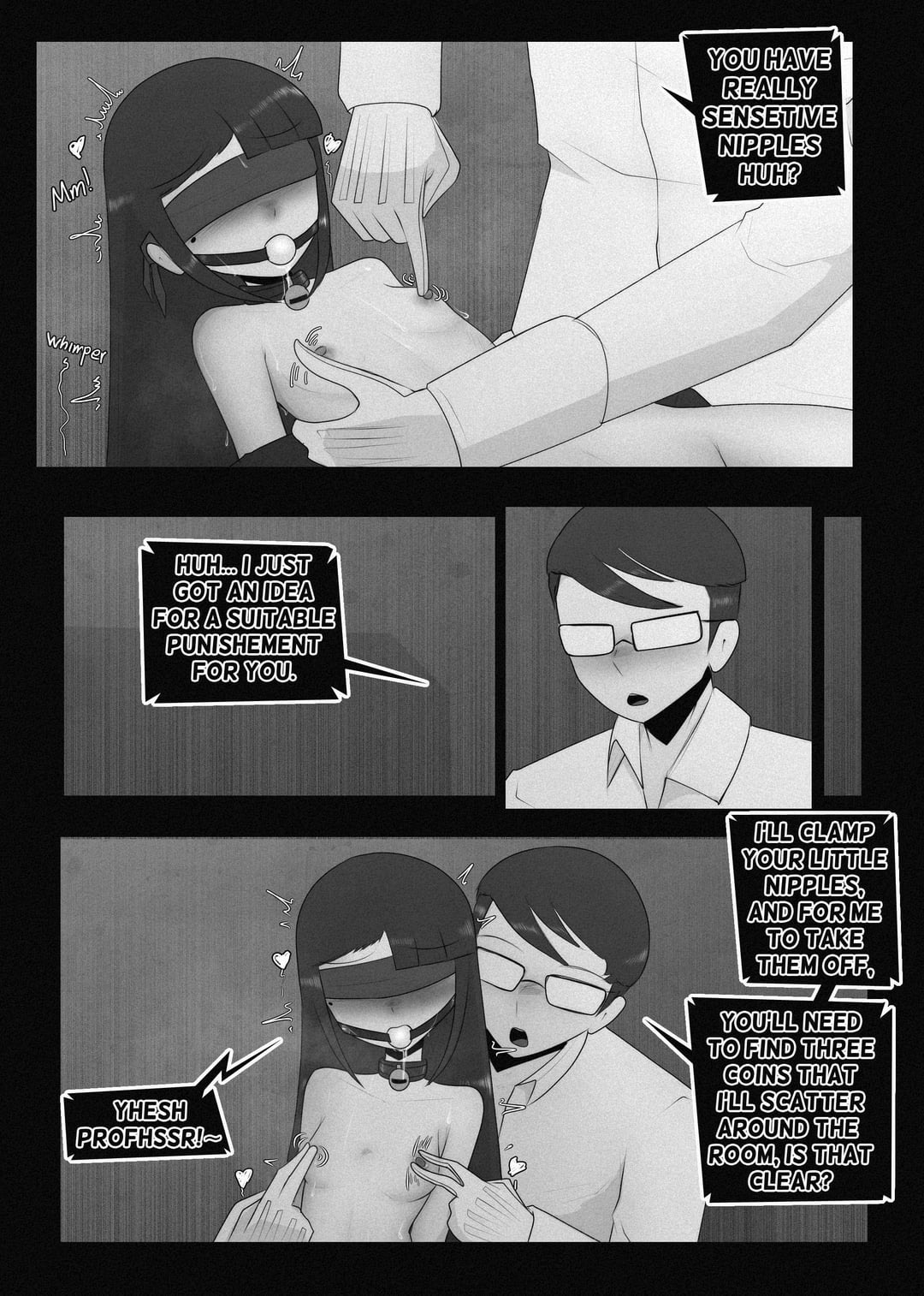 Star student underestimates how sadistic her professor could be page 11 full