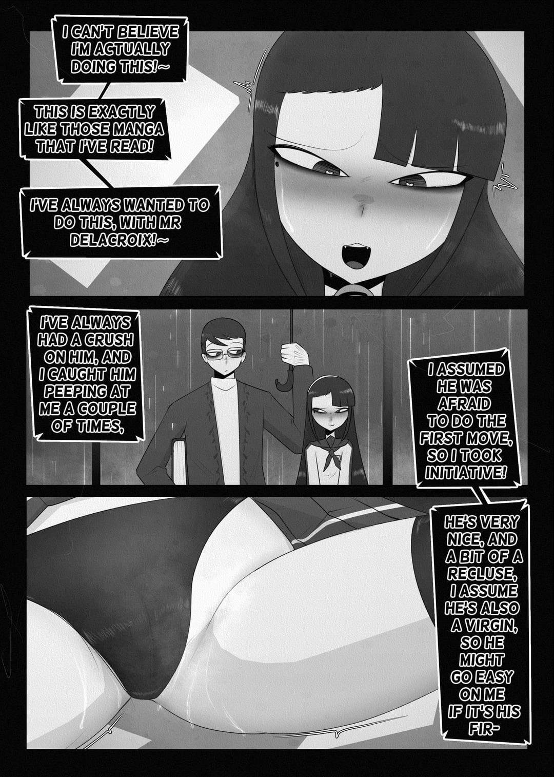 Star student underestimates how sadistic her professor could be page 6 full