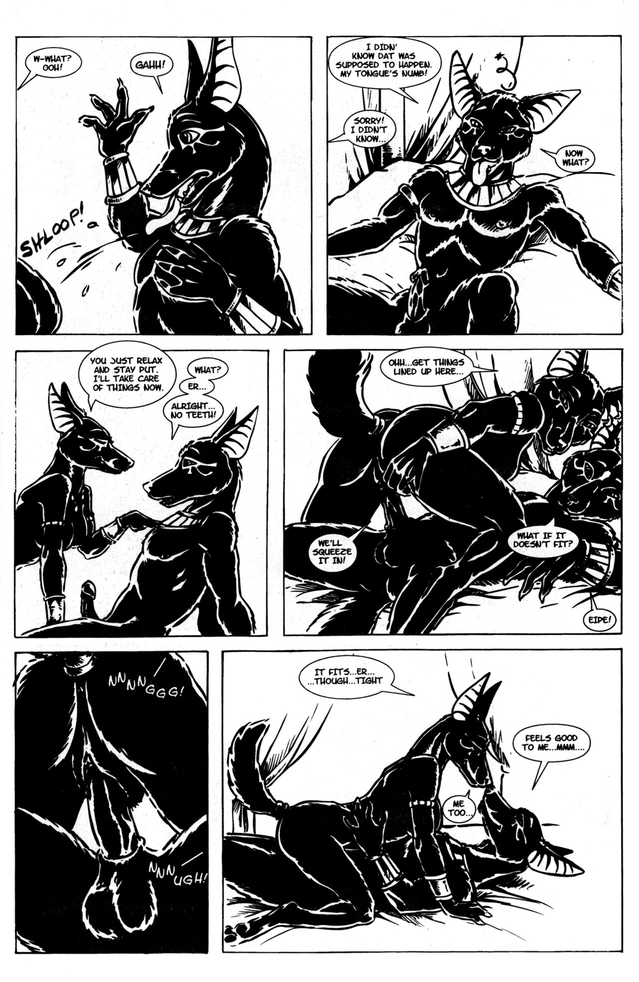 Anubis: Dark Desire #1 page 8 full