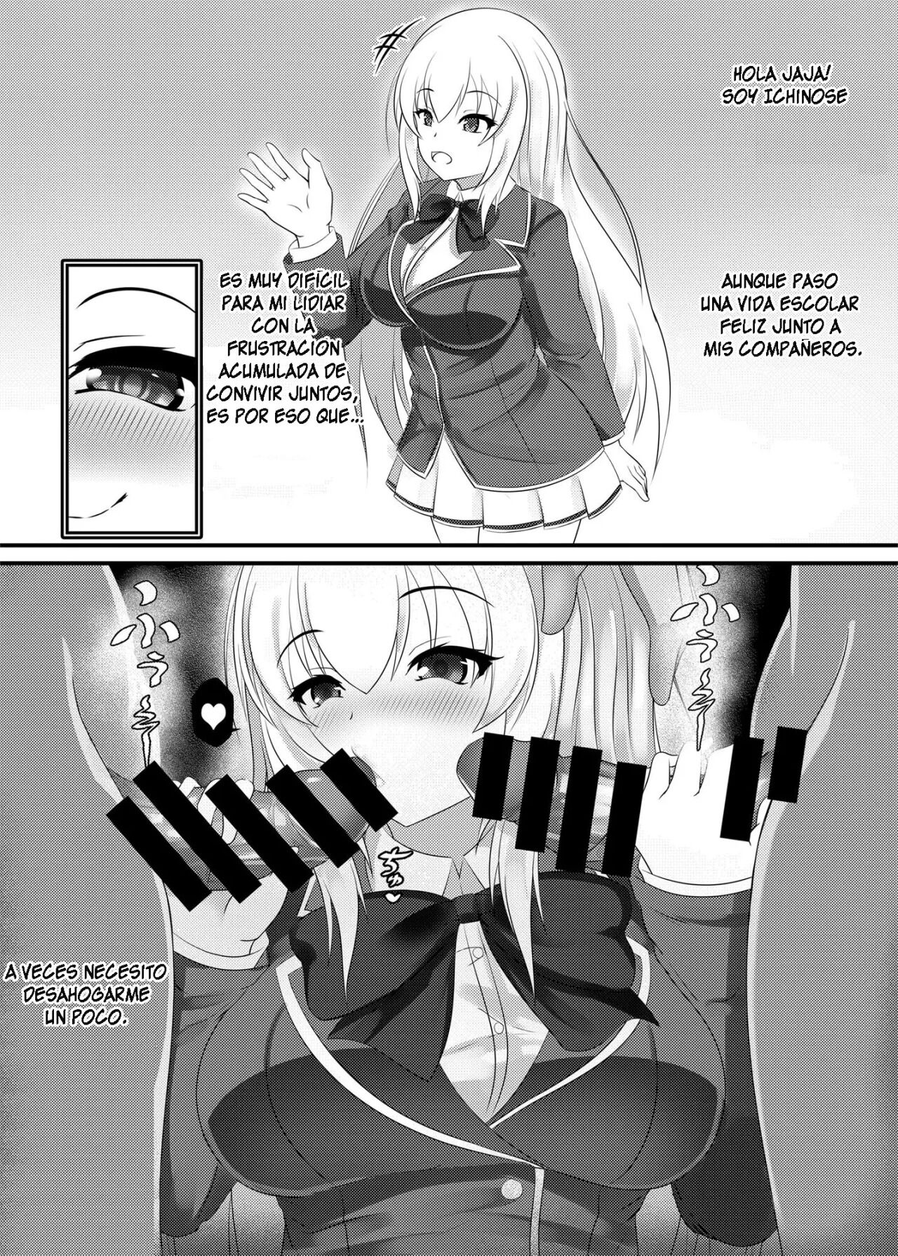Ochinpo Daisuki Ichinose-san | Ichinose-san es una Amante de las Pollas page 2 full