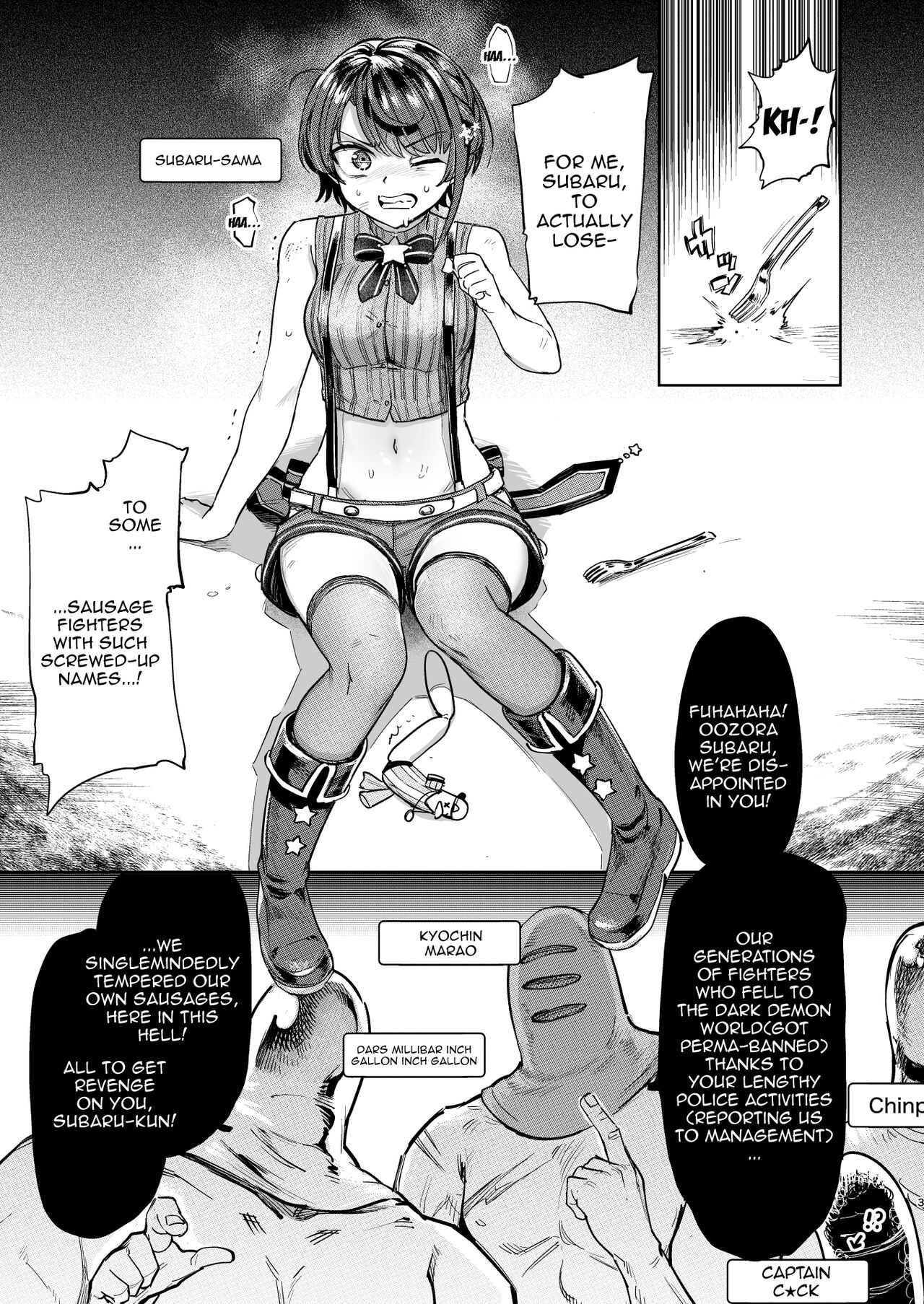 Sausage Ankoku Makai | Dark Demonic Domain of Sausages page 2 full