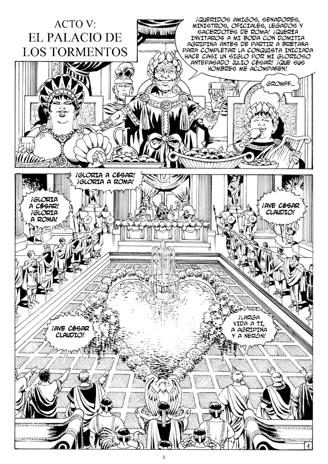 Mesalina - Acto V: Los Palacios del Tormento page 3 full