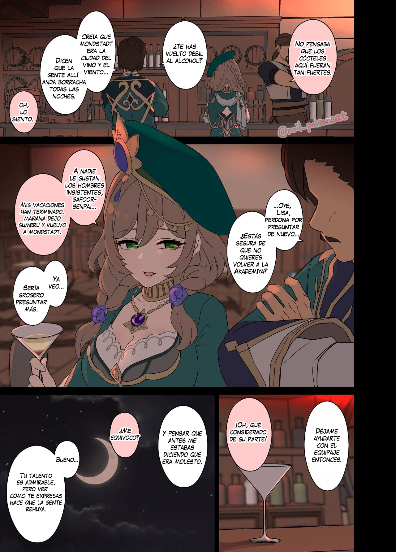 Deisui Shita Lisa ni Warui Koto o Suru Hanashi page 1 full