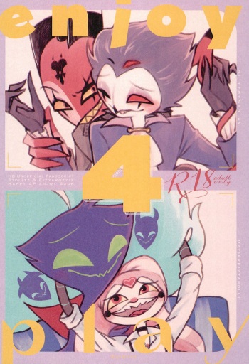 (What the Hell!? VG2024) [Ouchiiro (aco)] enjoy 4 play (Helluva Boss) cover