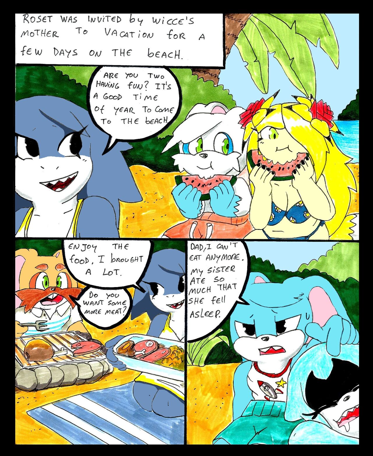 Beach Day page 2 full