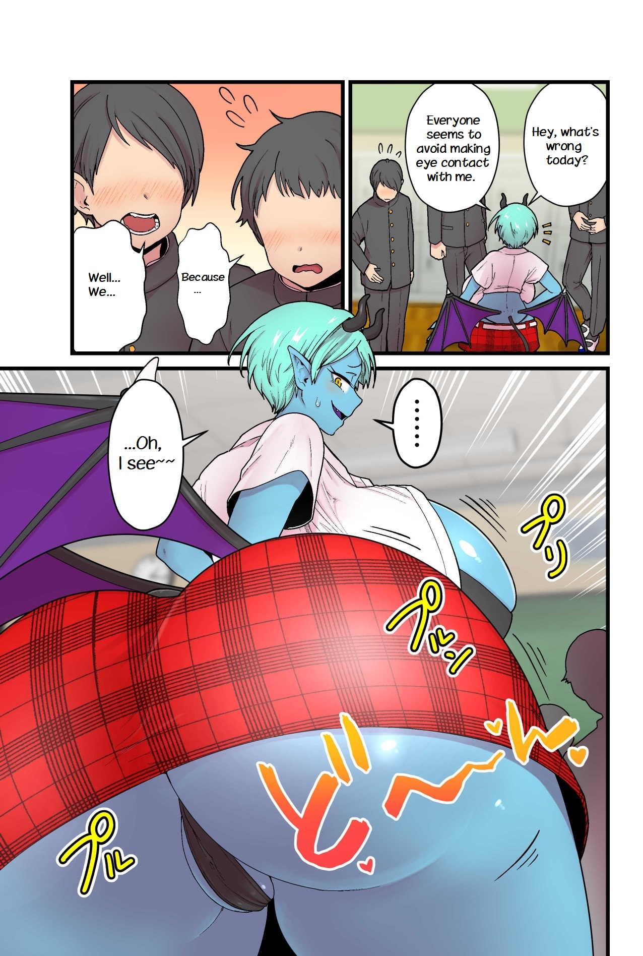 Aohada Inma to Kiseichuu | Blue skinned succubus and parasitic insect page 10 full