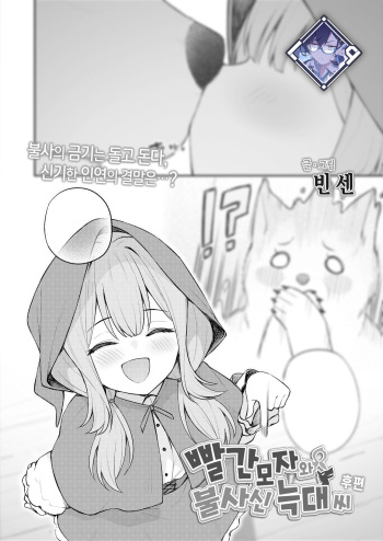 [Binsen] Akazukin to Fujimi no Ookami-san Kouhen | 빨간 모자와 불사신 늑대 씨 후편 (Towako 17) [Korean] [L. P.] [Digital] cover