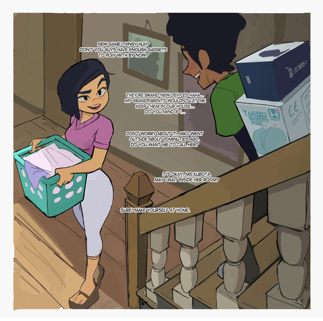 Glitch Techs Mini-Comic page 1 full