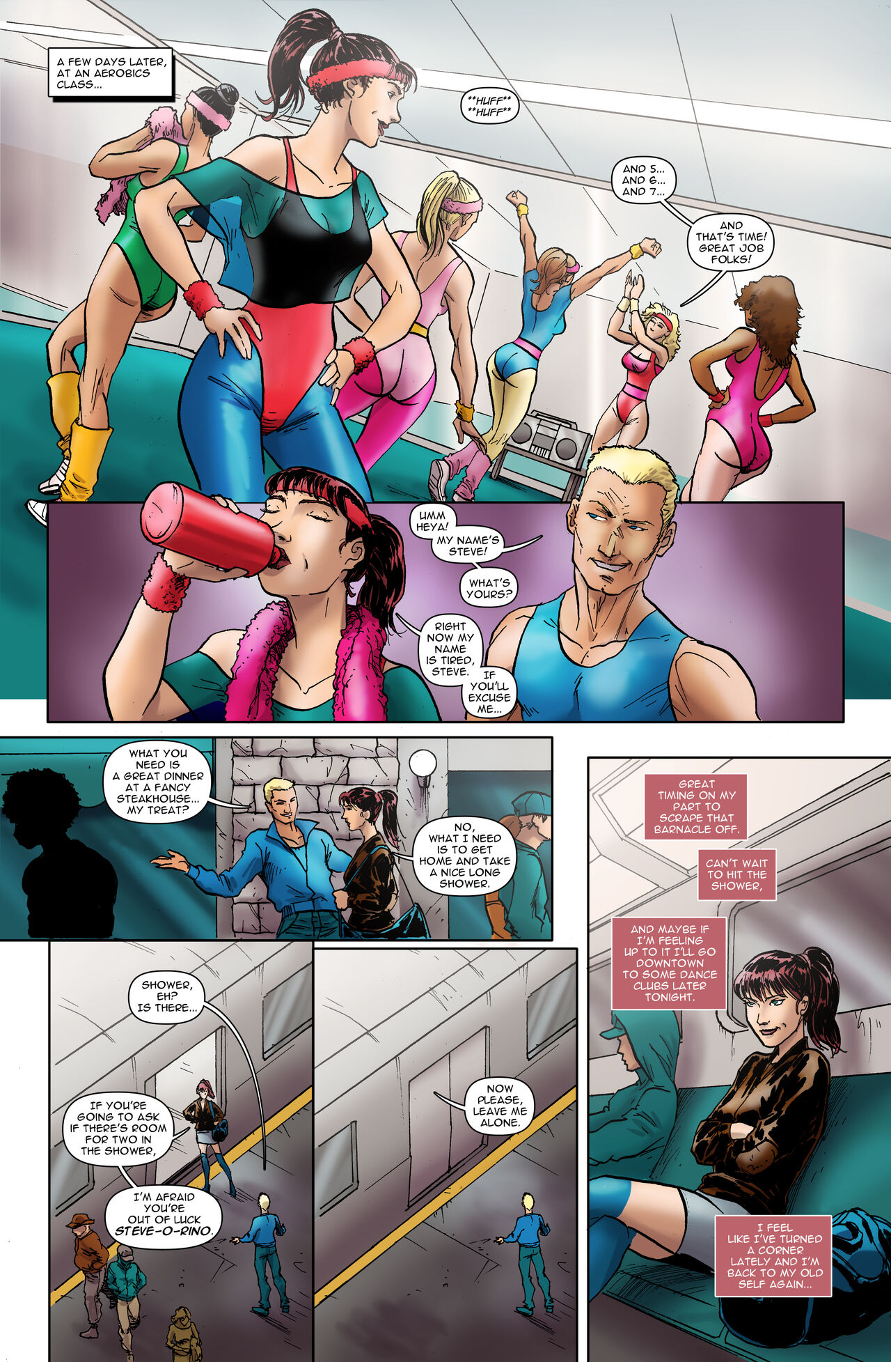Mary Jane - "Alternate Reality: Becoming She-Venom" page 12 full